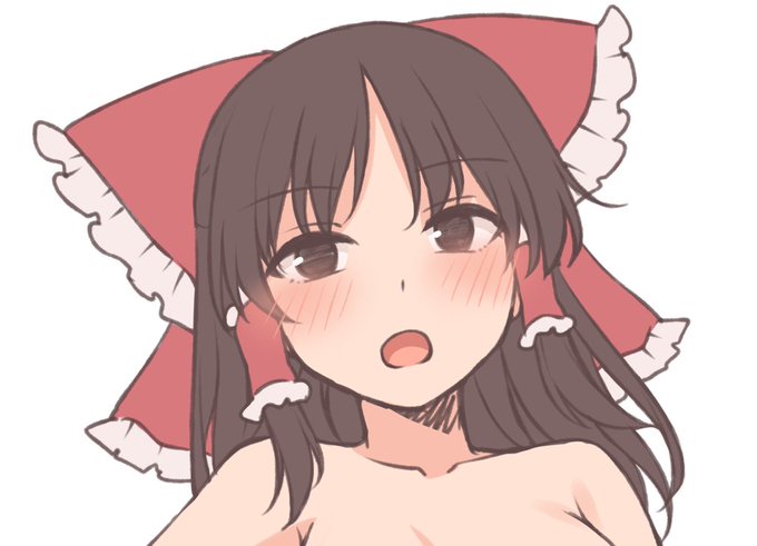 霊夢さんのラフ 