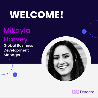 datorios's tweet photo. With a warm welcome, we would like to introduce our new global business development manager Mikayla Harvey to the Datorios team.

#newhire #streamingdata #datapipelines #dataproducts https://t.co/VkIlwDO9eH