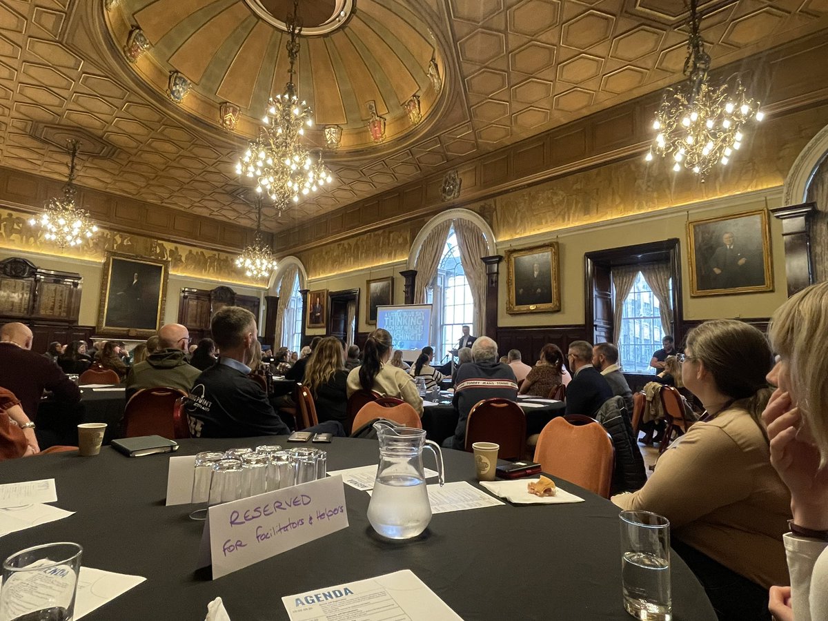 Something a little bit different today <a href="/turningpointsco/">Turning Point Scotland</a> staff conference at <a href="/TradesHall/">Trades Hall Glasgow</a>