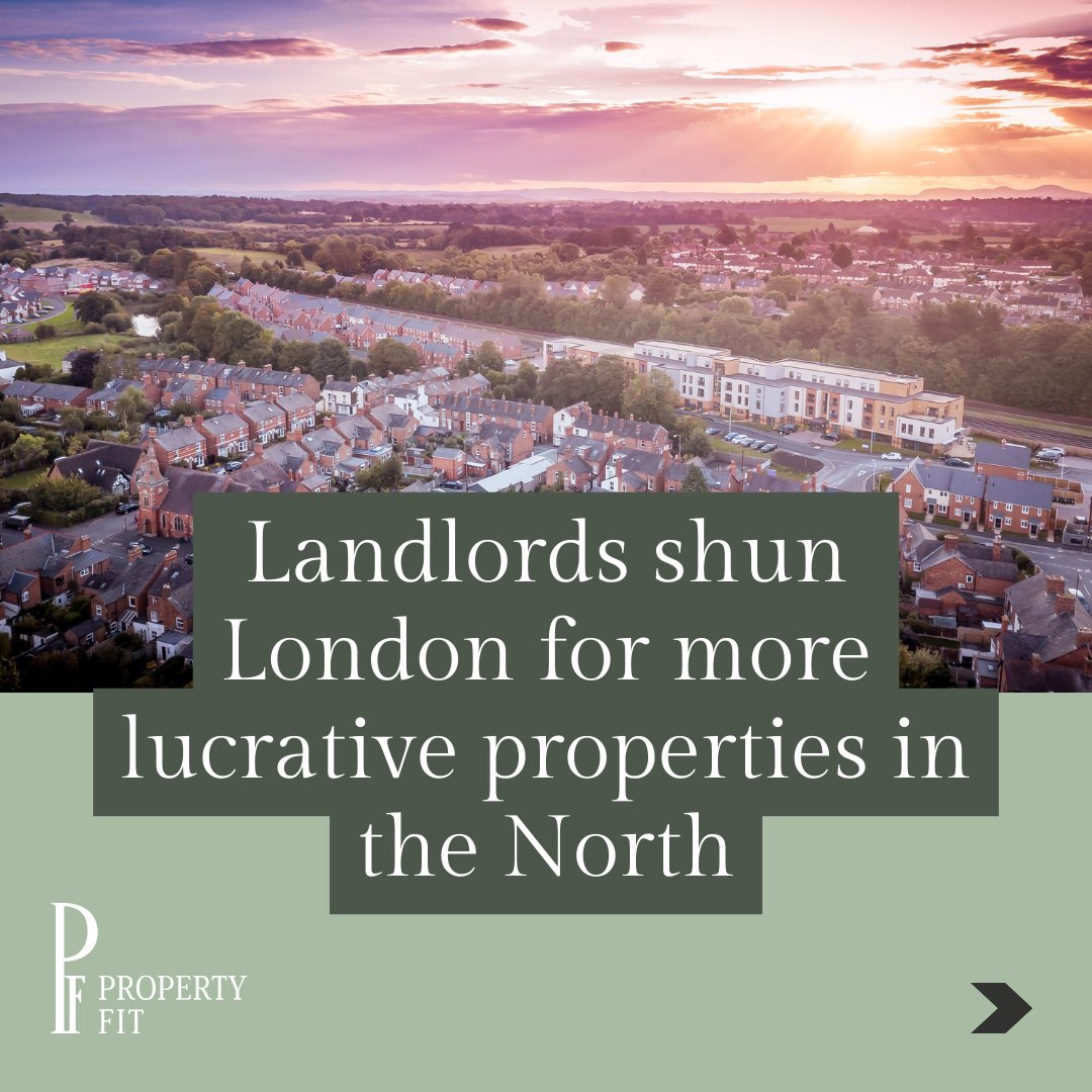 UKPropertyFit's tweet photo. Landlords’ bid to branch out of London puts further pressure on rental supply in the capital, while tenants in the North will benefit from greater choice.

#propertyinvestment #investmentopportunity #manchester #propertysourcing #property #investing #propertydeal https://t.co/bYO0Ik4N1w