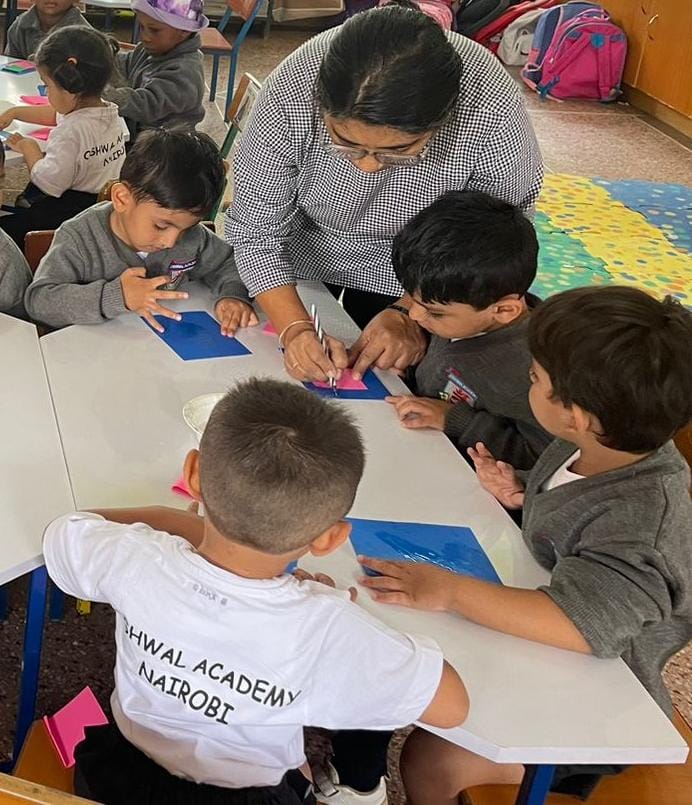 OA_Nairobi's tweet image. NURSERY - Learning shapes through creative activities.

Dive into our interactive and imaginative activities that teach kids about shapes in the most captivating way.

#oshwalacademynairobi #nursery #ShapeExplorers #CreativeLearning #learningisfun