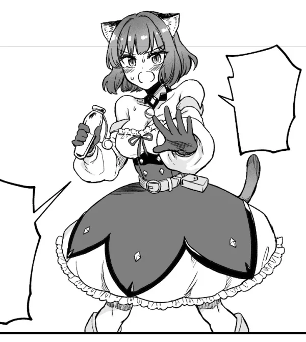 待ったをかけるダーニャたんです。(作画進捗) 