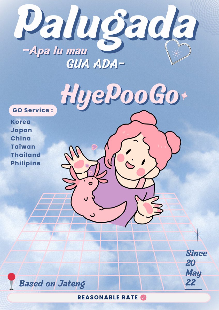 HyePooGo's tweet photo. annyeong yorobun!
Adakah yg lagi cari GO yg bisa bantu kamu jajan dari 6 negara? Sini ke HyePooGo kuy! Sesuai motto-nya “SI PALUGADA” manhwa merch apapun sampe perintilan cute dkk pasti dibantu sampe dapet^^. Don’t Worry be Happy HyePoo udh 1 thn berdiri tegak seng~ yuk kepoin! https://t.co/hvADoE4JSO