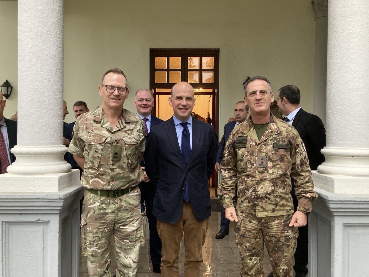 ⁦@NATO⁩ Defence Policy and Planning Committee visited ⁦@NRDCITA⁩ to hear how this headquarters is preparing to command the Allied Reaction Force. A strong 🇮🇹 lead in this critical role in maintaining deterrence and responding to crisis. ⁦@ItalyatNATO⁩