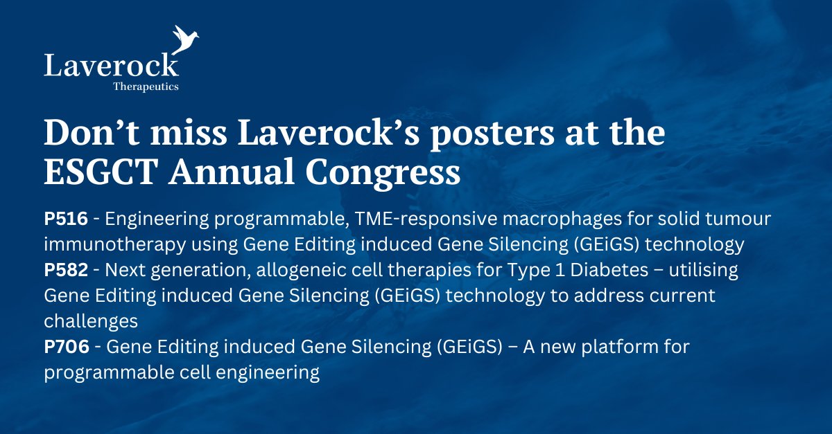 Laverock Therapeutics tweet media