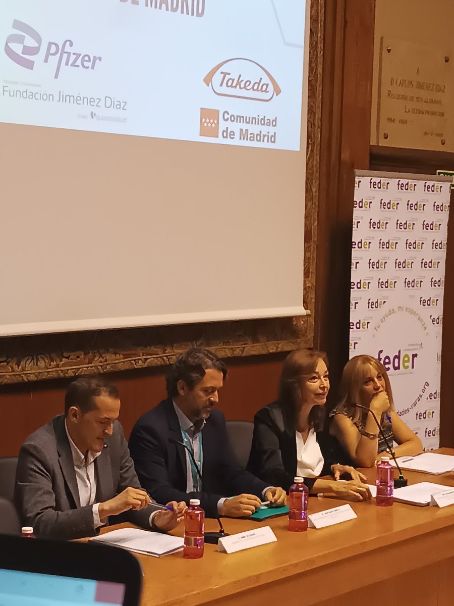 FEDER_ONG's tweet photo. 🗣️ Finalmente, Celia García Menéndez - Directora General de Humanización, Atención y Seguridad del Paciente- pone el foco en la verdadera incidencia de las enfermedades raras en la población ⬇️
#FOROSER23 https://t.co/ZAGCZMWqYY