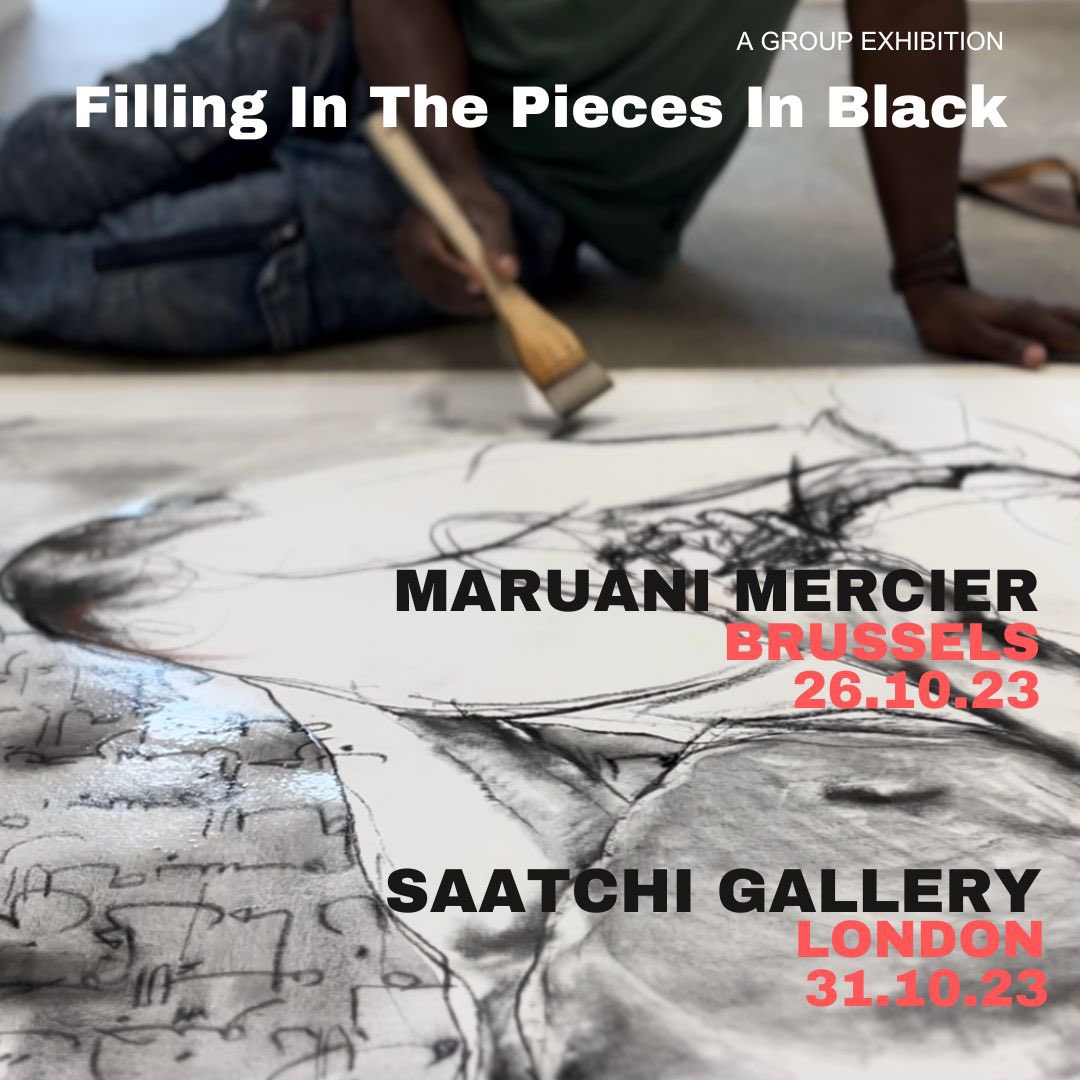 I am delighted to be showing alongside some of the most talented in FILLING IN THE PIECES IN BLACK, a group show curated by 
<a href="/junesarpong/">June Sarpong OBE</a> 

Brussels:
October 26 – January 13, 2023
<a href="/MaruaniMercier/">MARUANI MERCIER</a> Brussels
 
London:
October 31 – December 1, 2023
 <a href="/saatchi_gallery/">Saatchi Gallery</a> London
