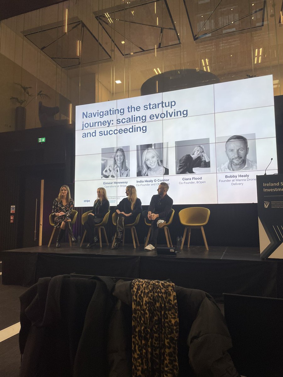 “We set out to solve a problem and quickly realised that the opportunity was so big, that we needed to seek funding. Having a clear vision and a roadmap to get there was key in our venture story.” &Open co-founder @CiaraFlood_ at @stripe x @NTMA_IE, on starting our journey.