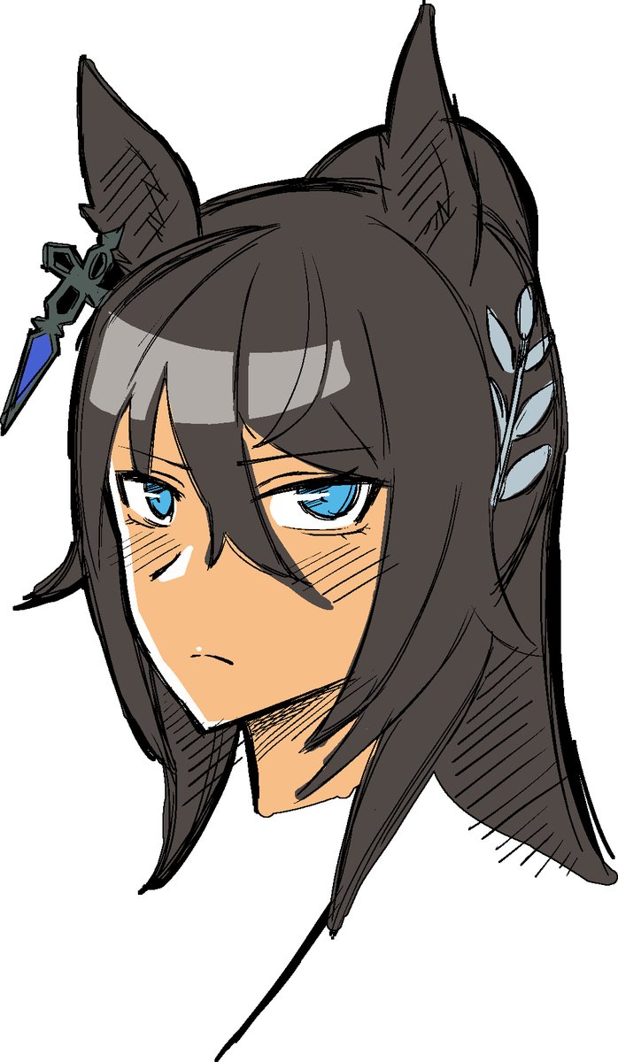「#シンボリクリスエスがいっぱい見れるタグ お話考え中です」|たんべ＠🍈委託中のイラスト