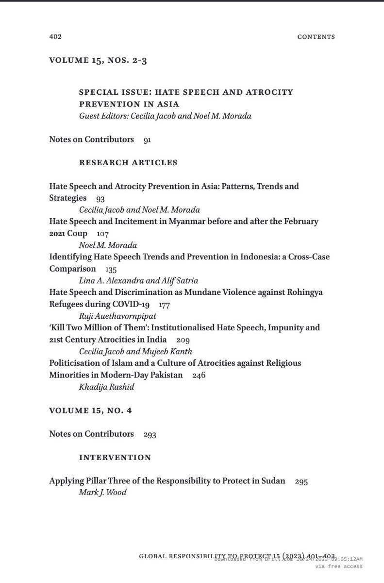 GR2P1's tweet photo. Thanks to all contributors, reviewers and editing team  for efforts with this issue and those across the whole of volume 15 this year (full volume contents 👇) https://t.co/FoS7s7PnBM