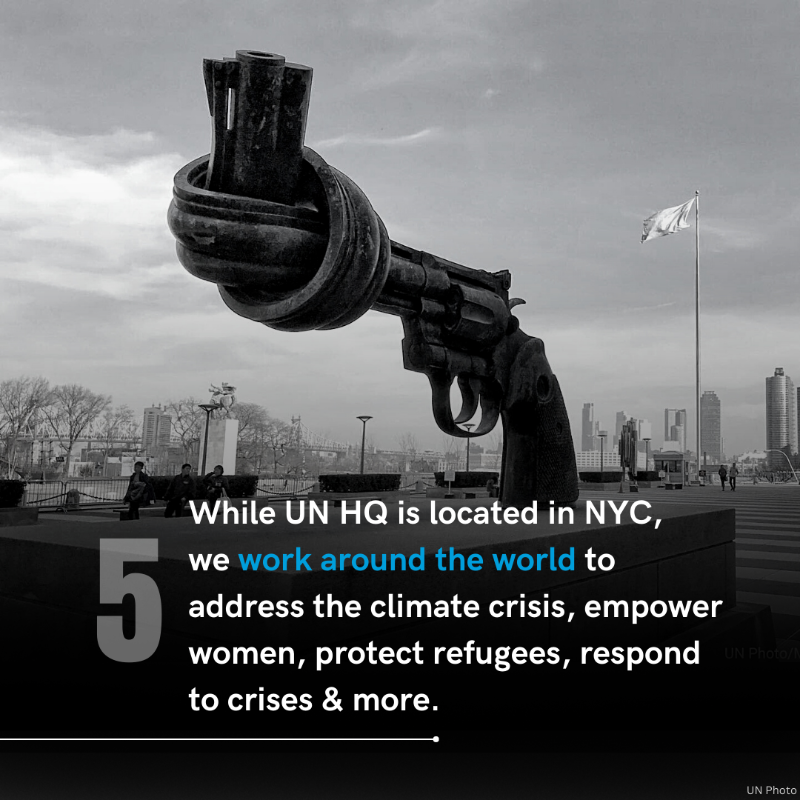 UN's tweet photo. The Charter of the United Nations entered into force 78 years ago.

On #UNDay, scroll through for facts about the history of the UN and our efforts around the globe.