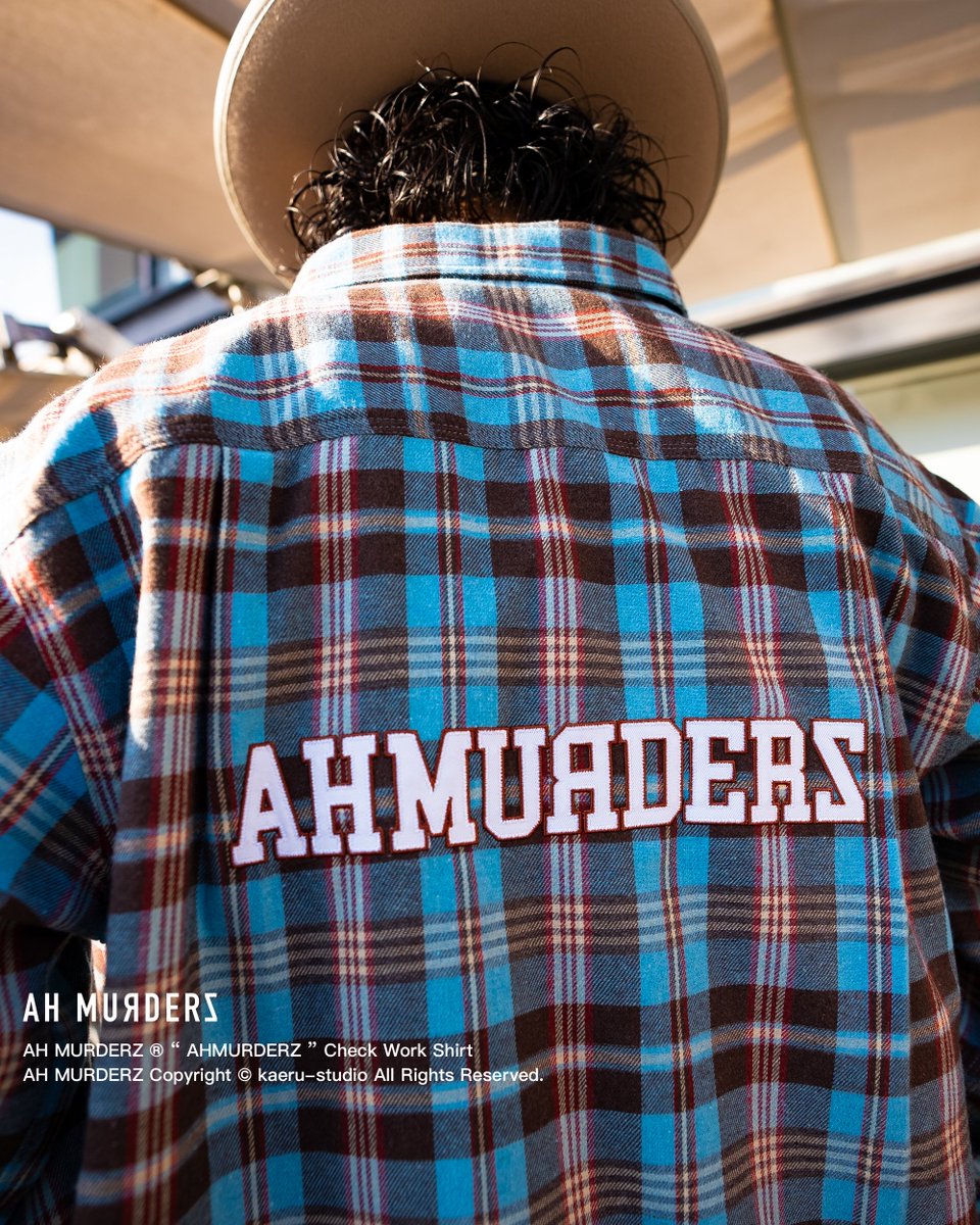 Ahmurderzjp's tweet photo. !!!!! 10月26日(木)19:00発売 !!!!!
AH MURDERZ
“ AHMURDERZ “ Check Work SHIRTS
高品質な厚目の生地を使用し、
アウターにもインナーにもできるアイテム。
ワークスタイルで機能性にも優れた一枚。
release 10.26 thu 19:00 / 先行 18:30
at : AH MURDERZ
#AHMURDERZ
#REDSPIDER
#CheckSHIRTS https://t.co/c4BQRJE7Sv