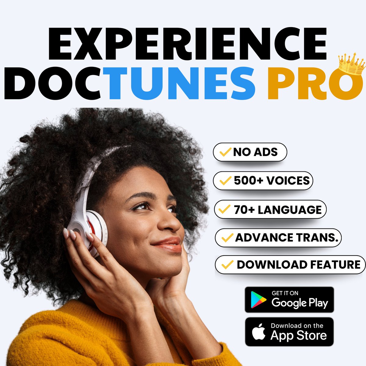 🔊 Elevate Your Reading Game with DocTunes! Transforming Documents into Audiobooks Has Never Been This Easy. Dive into a World of Engaging Narratives Today! 📚🎧 
#DocTunes #DocTunesMagic #ImmersiveReading
