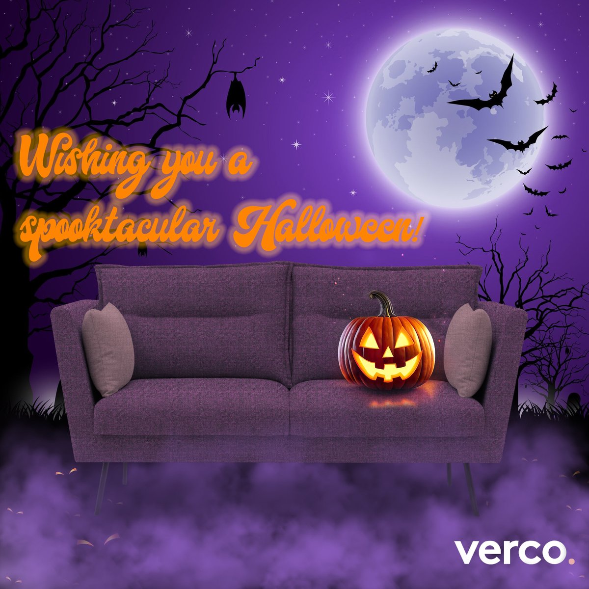Vercodesign's tweet image. Wishing you a Spooktacular Halloween from Verco 
#vercodesign #Halloween #furnituredesign #design