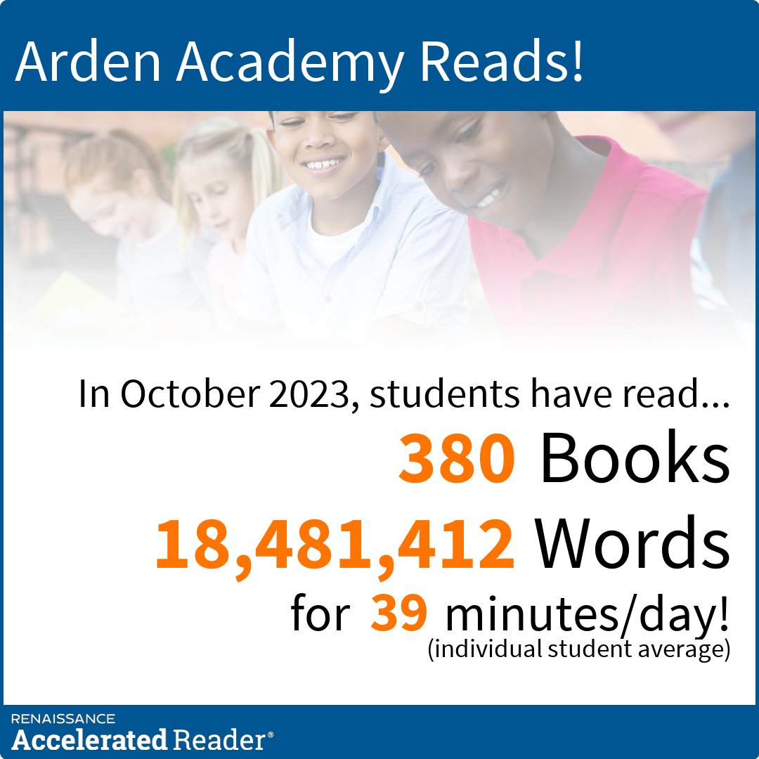 A fantastic start to the school year! #ArdenReads @AccReader @ArdenAcademy