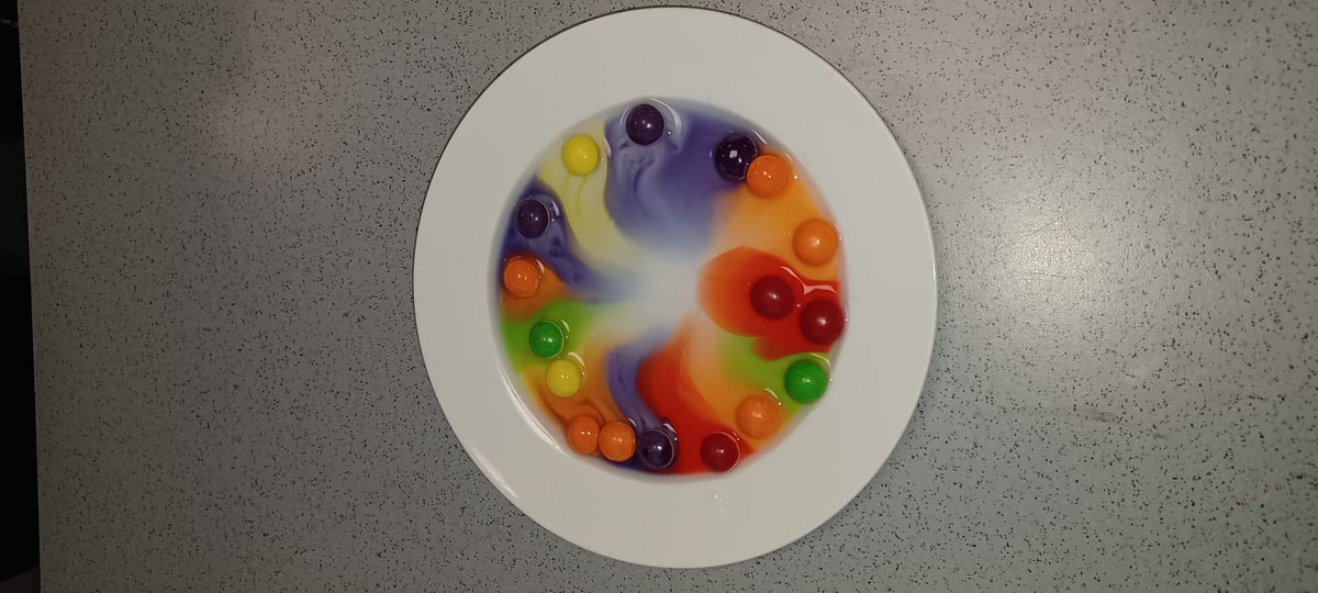 ClaregalwayColl's tweet photo. Ms Mahoney: This week in Science Club we explored diffusion using skittles to make a rainbow π
#CBCScienceClub https://t.co/nCyFIsceJf