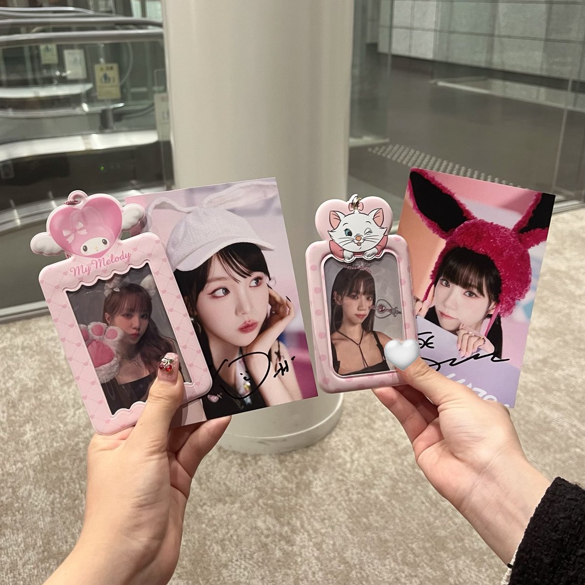 みうちゃんに会えた〜🐰🎀🤍🩷