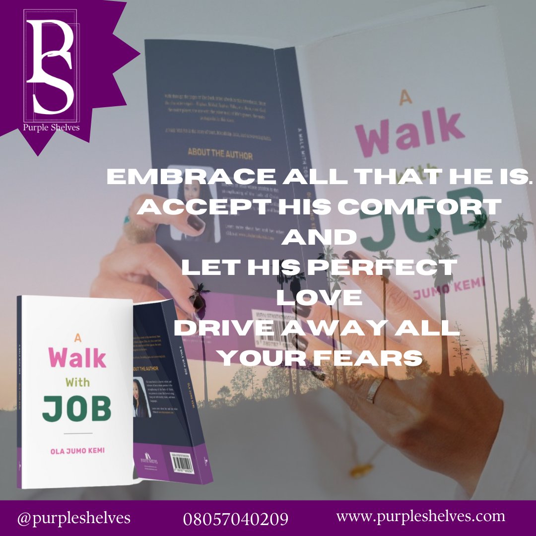 What if we tell you that, your latter end will be so great, that this present pain will soon be gist....

#hope 
#christianreads
#betterdayswillcome 
#awalkwithjob
#devotional 
#PurpleShelvesBooks