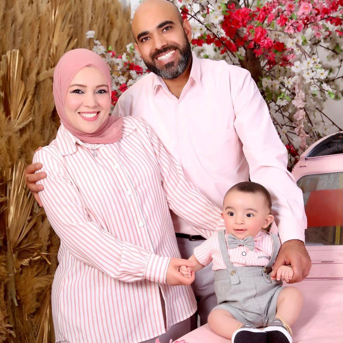 This is Salma Abu Shawar and her family. In her last post, she wrote, “If I’m gone and there is no news about me, my wish is that you keep me in your prayers.” Salma is gone today.