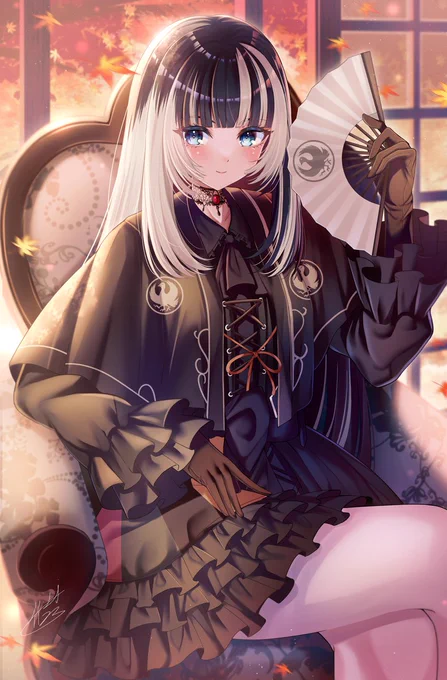 儒烏風亭らでんちゃん #らでん似絵