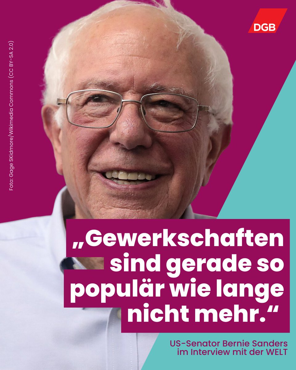 dgb_news's tweet photo. Wir sind nicht überrascht: #Gewerkschaften werden immer wichtiger – nicht nur in den USA. Lasst uns gerade in Zeiten des Wandels zusammen für gute und faire #Arbeit kämpfen. Werdet Mitglied! https://t.co/90CGmtGB6h https://t.co/CNEZe1jl8C