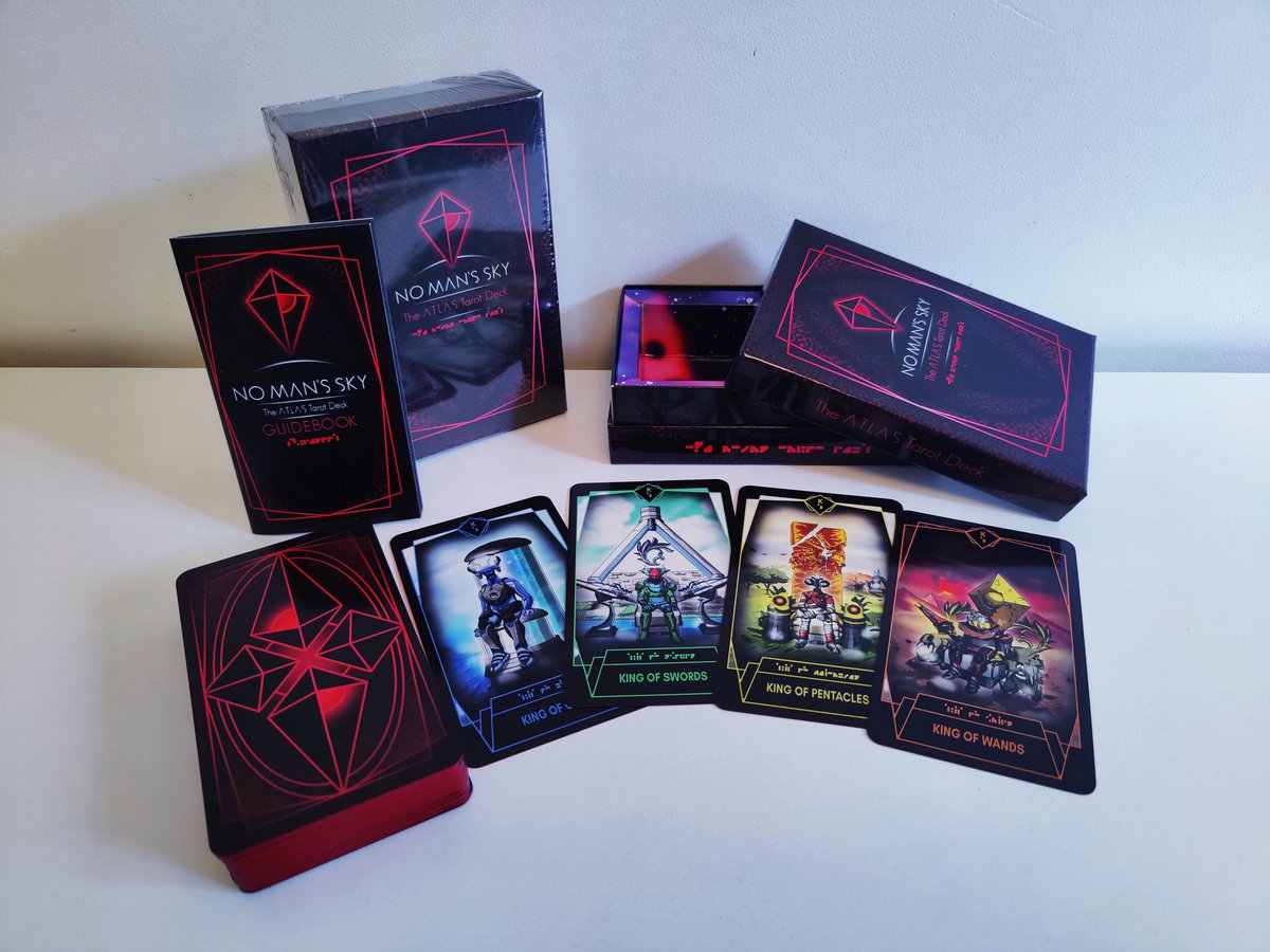 Hello #NoMansSky ! As promised it's Deck giveaway today ! 🎁

To participate it's simple :
Like ❤️ and retweet ♻️ this post !

The winner will be announced on 🎃 Oct 31 🎃 when the Kickstarter starts 🃏

And if you like the deck, follow the Kickstarter !
kickstarter.com/projects/19272…