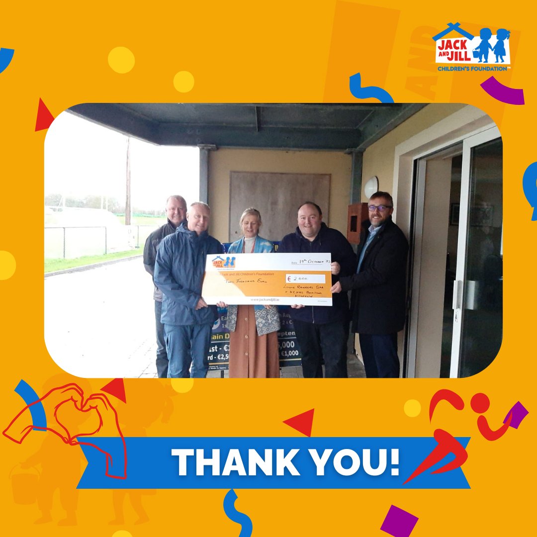 Big thank you to @LauneRangers & @Killorglinbball!🙏 Liaison Nurse Manager Sheila Hayes was delighted to receive the generous donation of €2,000 from a recent fundraiser, which will help provide over 110 hours of care to local families in Kerry. 🧡 #CommunityMatters