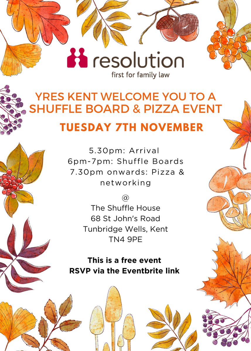 KentYres's tweet photo. We welcome @YResNational members to our next event on Tuesday 7th November in Tunbridge Wells for a fun evening of shuffleboards, pizza and networking! 

RSVP for free here: https://t.co/1P5RVLRDdj

@ResFamilyLaw 
@SurreyYRes 
@EastSussexRes 
@Reswestsussex https://t.co/SDWWrTarbD