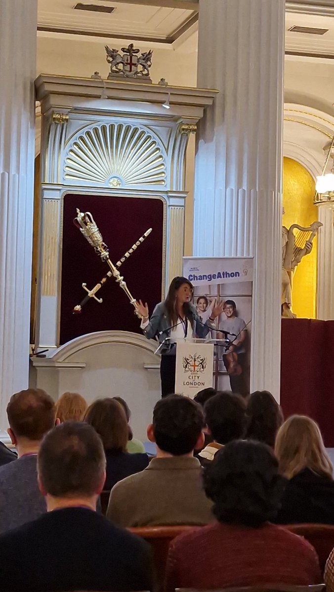 AshRoye's tweet photo. The @UKMusicMasters #Changeathon has kicked off with a brilliant opening keynote from @rcooperviolin https://t.co/wgt9DyFnoY