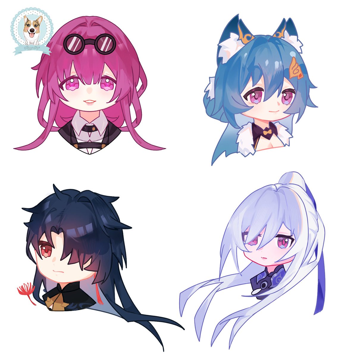 Pennypoppy6's tweet photo. 👉
📷:https://t.co/6pM8CiBbNf
#SilverWolf #Yanqing #白露 #honkaistarrail #honkaistarrailfanart #崩壊スターレイル #Seele #希儿 #PreSaleEvent #KEY https://t.co/U54qPKxJL7