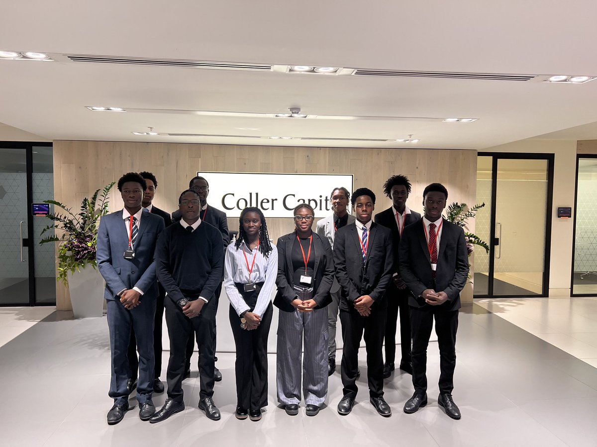 Today is the start of our 3 day private equity work experience programme with @Coller_Capital Thank you @Coller_Capital  for providing this work experience for a third year. #generatinggenius #collercapital #futureleaders #finance