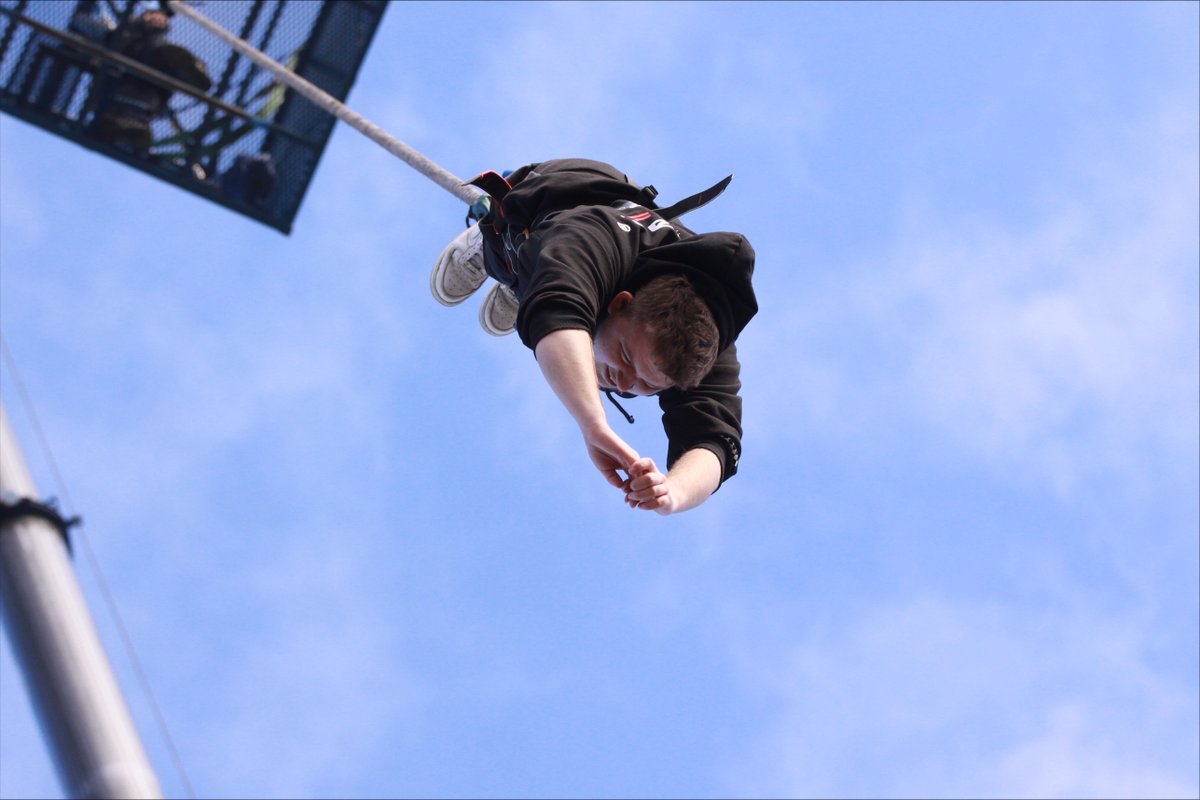 A huge round of applause for Autism Practitioner Joey, who completed a terrifying 160ft bungee jump in Bristol over the weekend to raise money for Prior's Court! Want to raise money with a jump of your own this November? Find out more on our website: ow.ly/KRMj50Q02Cg