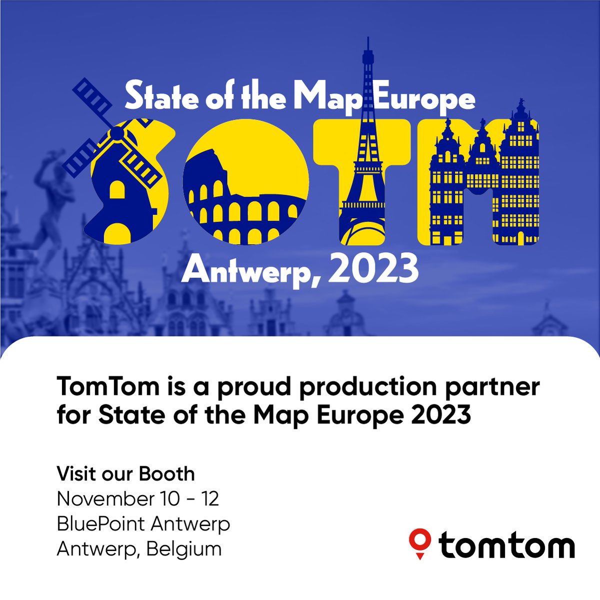 We are proud to be supporting OpenStreetMap Belgium and co-producing this year’s State of the Map Europe 2023 event. Make sure to visit our booth and learn more about why it takes the world to map the world. Explore more: bit.ly/3FB3jYx #SotMEU #OpenStreetMap