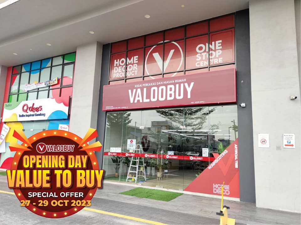 valoobuy's tweet photo. Standby guyss 27 sampai 29 Oct nanti di semua cawangan Valoobuy.

Kami nak bagi harga Special barang rumah deko DIY untuk customer yang daftar RSVP.  Siapa yang tak daftar lagi masih sempat.

Klik link di bawah untuk daftar
>> https://t.co/lBpuzBF3P8 https://t.co/Qi2DTdLyvU