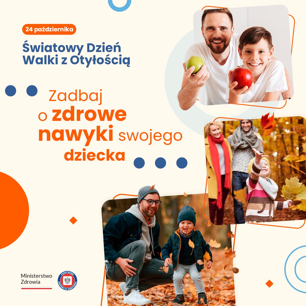 GIS_gov's tweet photo. Dziś Światowy Dzień Walki z Otyłością. To dobry moment, aby zadbać o styl życia najmłodszych 🏃🏃‍♂️🍎🍏i przypomnieć zaprzyjaźnionym szkołom o programie „Trzymaj Formę!”: https://t.co/D1oIuqWE53 https://t.co/8aGg7812Ch