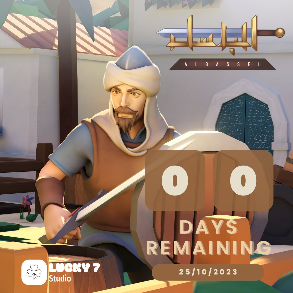 We are excited to announce that the waiting time is over, and finally tomorrow our game #Albassel 🗡 will be released on #steam.
We are looking forward to hearing your thoughts 😉.

#gamedevs  
#gamedevelopment