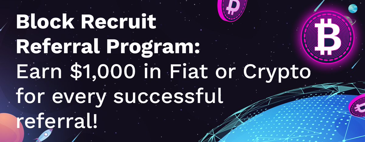 Wen moon? Wen hiring? Frens, if you know any Web3 ventures in need of solid talent, shoot them over to Block Recruit. On a successful placement, you pocket a cool $1,000 in Crypto or Fiat. Easy gains for you and a win for your frens in need of top talent. Don’t sleep on it, let’s