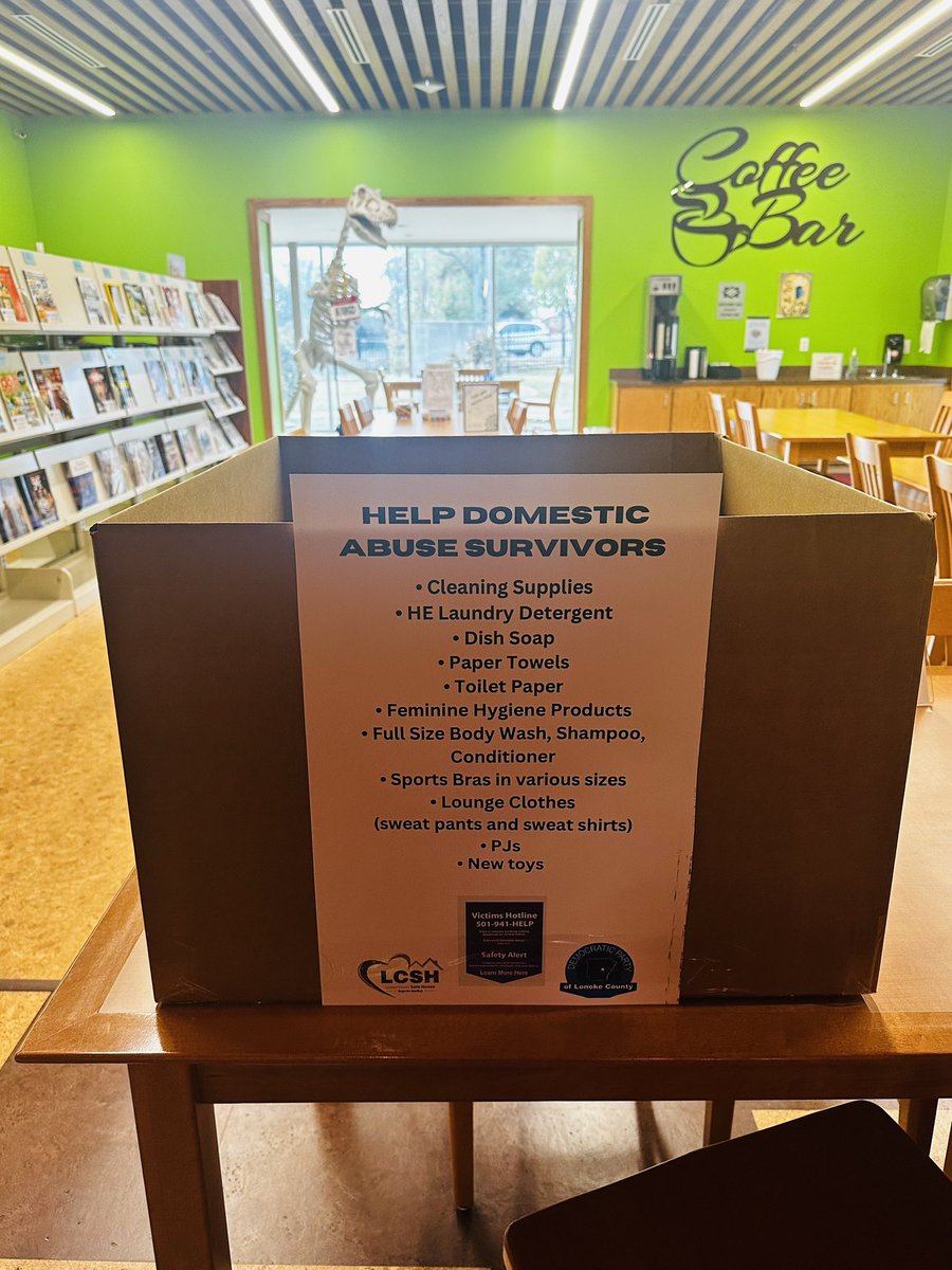 Please stop by Cabot public library and drop a donation off to help Lonoke County Safe Haven support domestic abuse survivors.