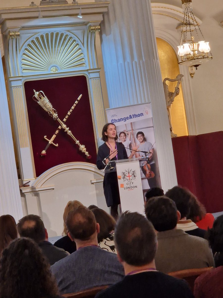 AshRoye's tweet photo. @UKMusicMasters graduate ambassador Emily takes to the stage as a Change Champion #Changeathon https://t.co/cVuZzdvvx4
