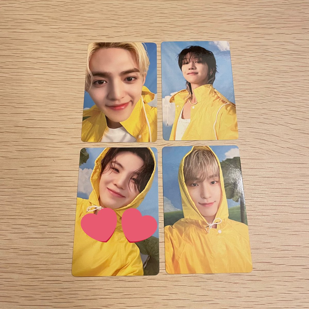 k990730's tweet photo. @___ixhkst はじめまして。
検索より失礼致します。
当方こちらのドギョムを所持しているのですが、ウジとの交換は可能でしょうか？ https://t.co/c5LlrUBXUL