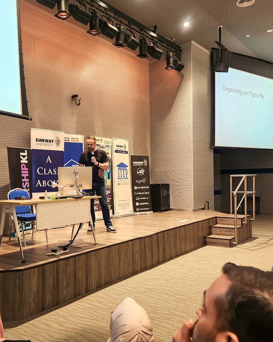 hivekindcom's tweet photo. Our CEO, Calum, took the stage to share insights on 'How to Hand Off (Figma) Designs to Developers' at DLKL2023. Kudos to Design Leadership KL for an incredible conference! 🙌🏽🎨
.
.
.
#Hivekind #DesignLeadershipKL #dlkl2023 #designtodevelopment #designconference #techtalks https://t.co/fy0rtI4ITv
