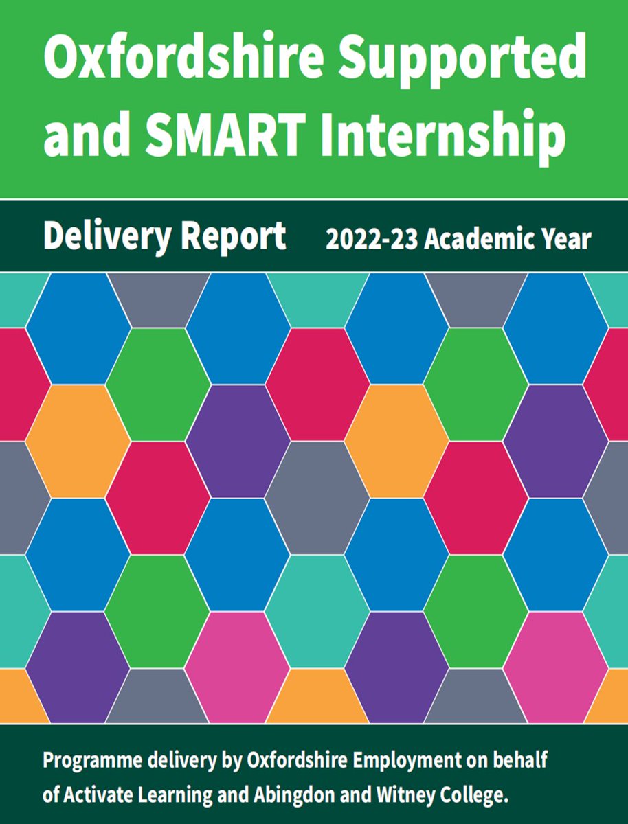 Great to be part of the successful journey of so many young people as start their journey through employment. Together with our Oxfordshire Employment colleagues we're planning even better support and outcomes for the next academic year. #supportedinternship #supprotedinternship
