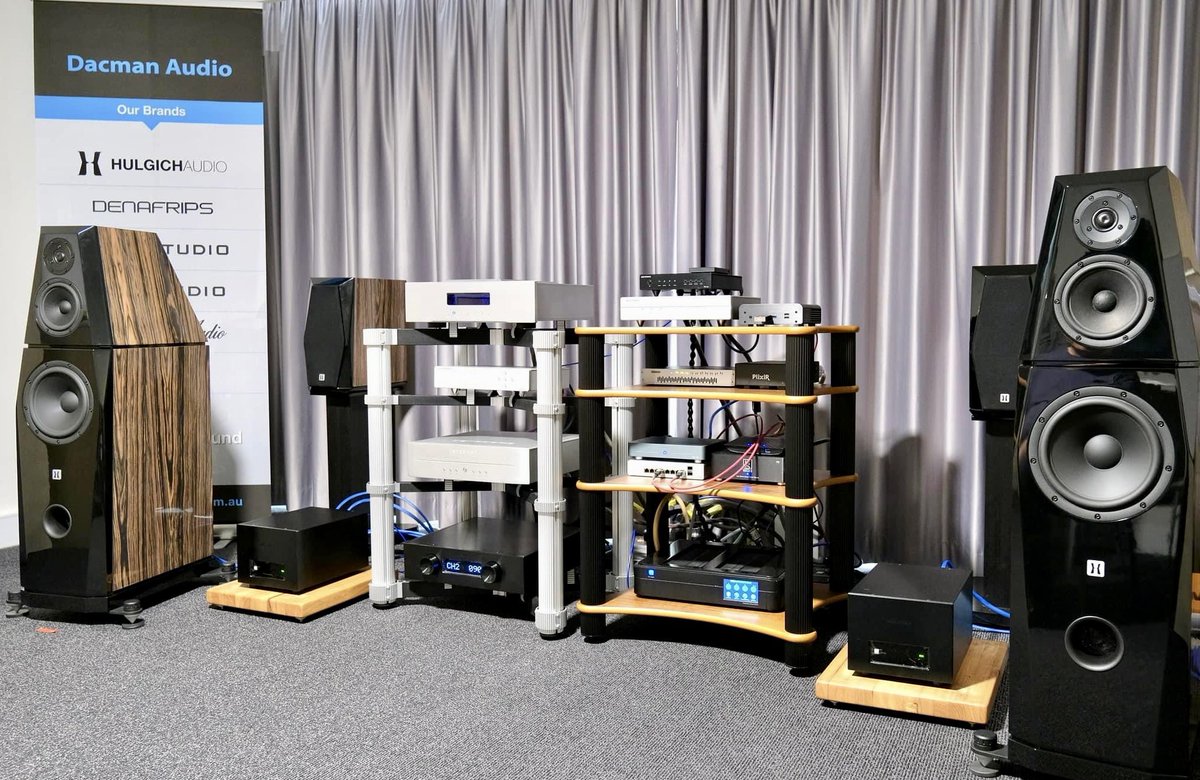 Absolute_Hi_End's tweet image. Hulgich Audio Speakers, Kinki Studio, Denafrips, Solid Tech, SOtM, Silent Angel at Stereonet HiFi Show 2023

 @SOtMAudio @aushifishow @hulgichaudio @kinkistudio #stereonethifishow2023 #solidtech #sotm