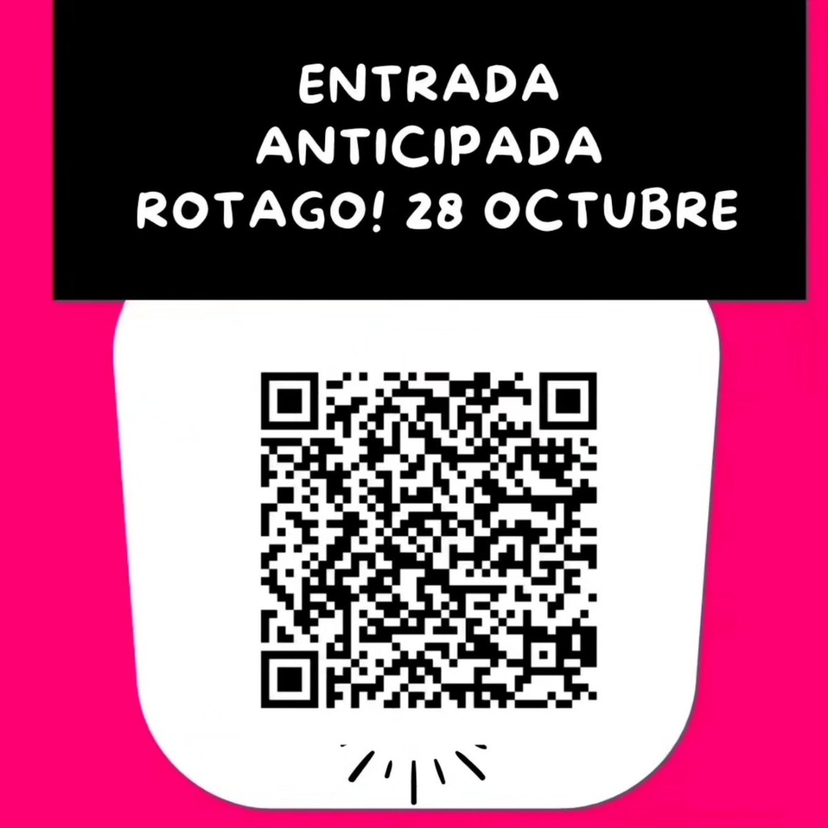 EventosGoFF's tweet photo. Recordad que este sábado nos vemos en #Rotago, podéis comprar vuestra entrada tanto en taquilla como en el bidi que acompaña a estas imágene, si lo hacéis anticipadamente tendréis la posibilidad de ganar un cheque regalo de 100 euros para gastar en el evento y un cojín de la roca https://t.co/KvbzYZgI2O