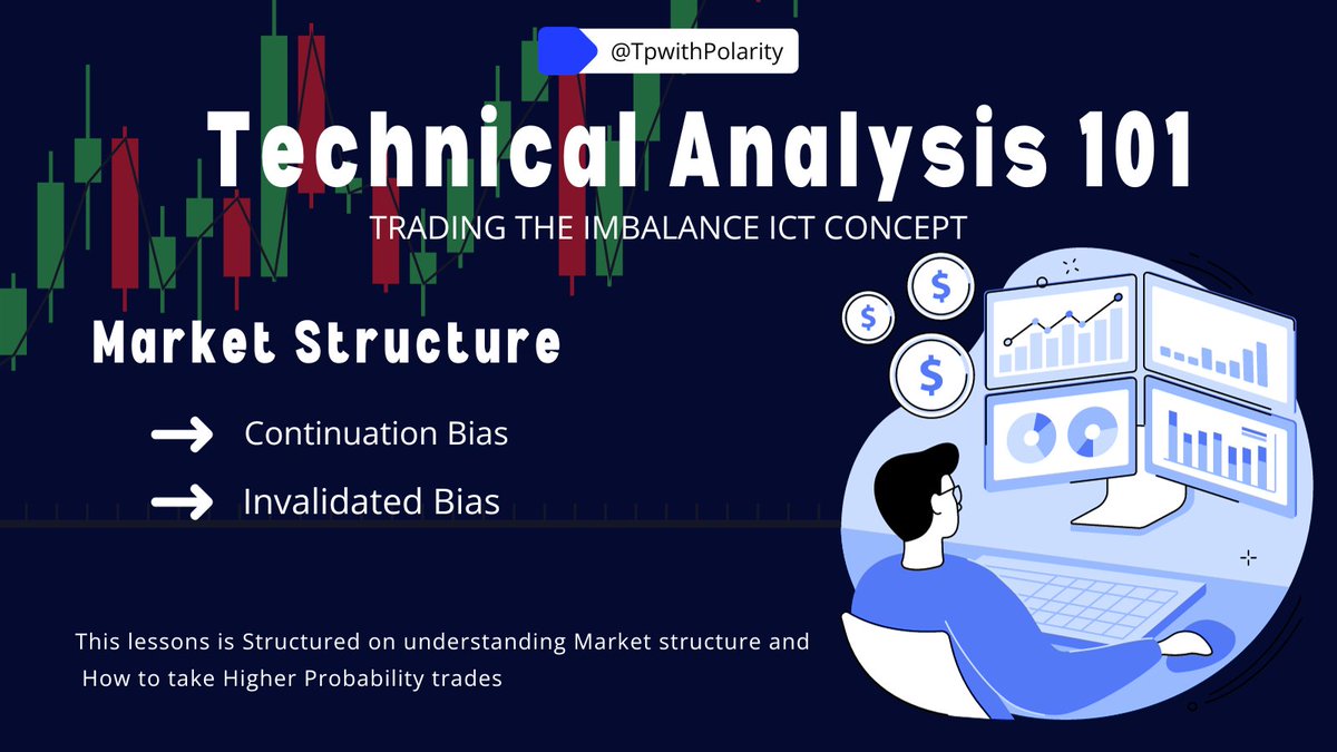 TpwithPolarity's tweet image. MARKET STRUCTURE BREAKDOWN YOU NEED TO TRADE WITH THE TREND

This Thread will Explain the Concept of Market Structure and How to Predict the Price movement 

From Beginner To Pro

A Th_read 🧵