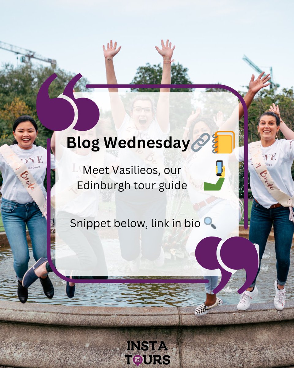 tours_dublin's tweet image. #BlogWednesday meet Vasileios, our Edinburgh tour guide 
insta.tours/%f0%9f%93%b8-m…