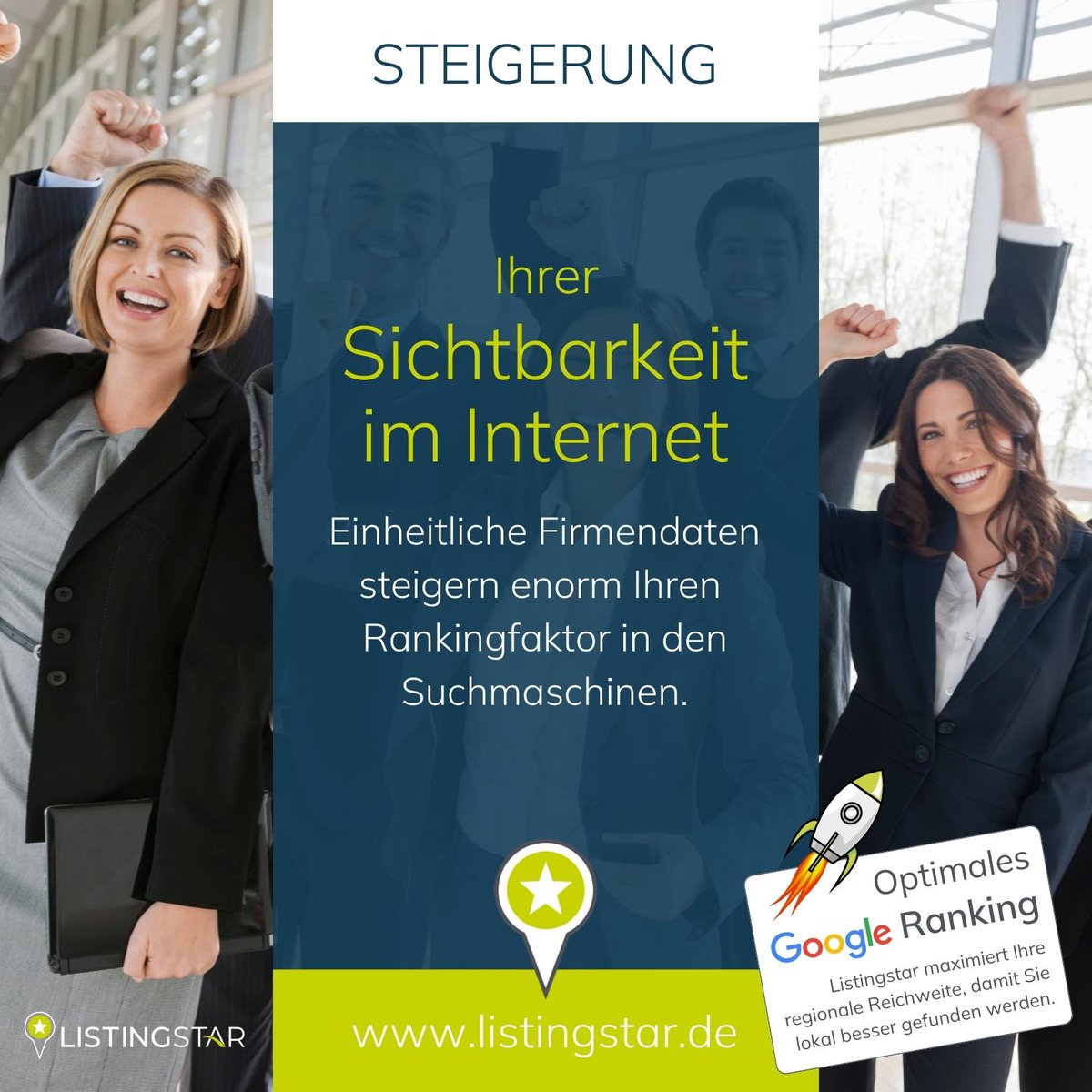 Durch das Listing in allen relevanten Verzeichnissen und durch einheitliche Firmendaten wird Ihr Ranking in den Suchmaschinen enorm gesteigert.
eu1.hubs.ly/H05Wgpt0 #plattformen #suchmaschinen #localseo #sichtbarkeit #seo #sichtbarkeitsteigern #businesslisting #listingstar
