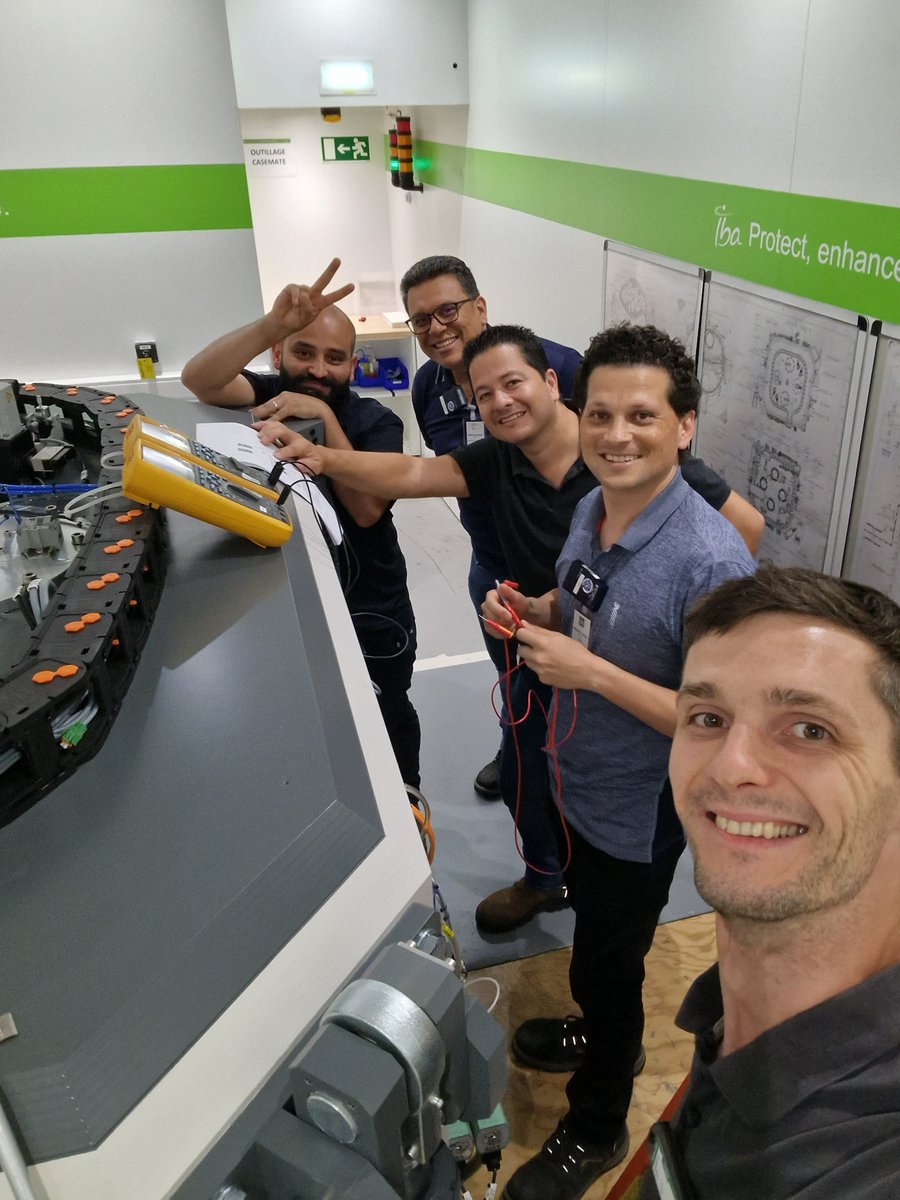 IBA_RadioPharma's tweet photo. Costa Rica recently visited us for an advanced training on the Cyclone® KIUBE. The cyclotron with the highest production capacity ever achieved with a PET cyclotron.
#cyclotron #cycloneKIUBE #maxcapacity #maxpotential #training #costarica #PETimaging https://t.co/2lTzmIx7jJ