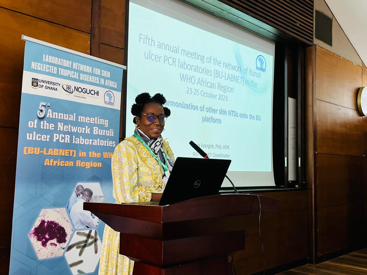 Kick-off: Day 2 of the @BU_LabNet  annual meeting centered on the harmonization of other skin NTDs onto the BU PCR platform. <a href="/WHO/">World Health Organization (WHO)</a> <a href="/CentrePasteur/">Centre Pasteur du Cameroun</a> <a href="/NMIMR_UG/">Noguchi Memorial Institute for Medical Research</a> 
#integration 
#skinNTDs