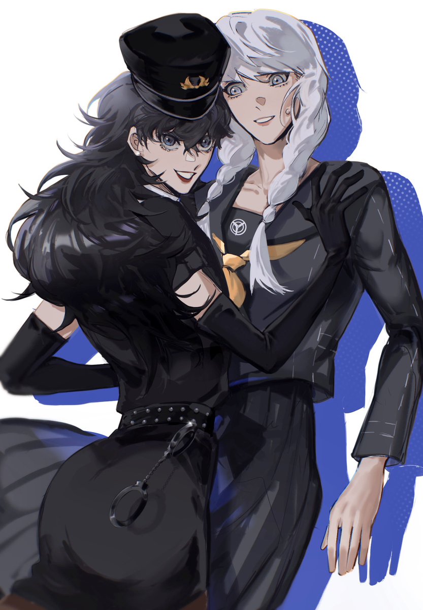 zuofenglin17's tweet photo. #Persona5 #Persona4 
#鳴上悠 #雨宮蓮 

什麼！女裝！摸一下 https://t.co/ylBOMU5ahE
